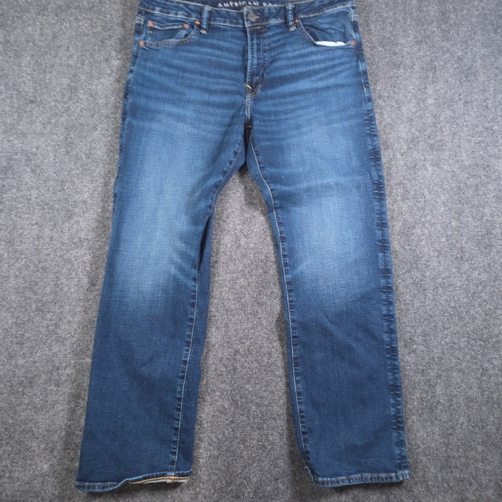 American Eagle AirFlex+ Original Bootcut Jeans Mens 36x29* Medium Blue